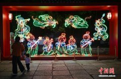 （新春走基层）福建泉州：千灯映古城